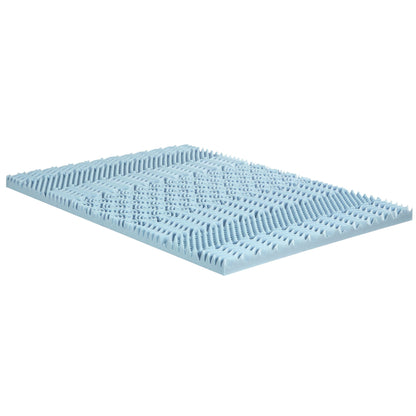 Giselle Bedding Memory Foam Mattress Topper 7-Zone 5cm Queen-Mattress Toppers-PEROZ Accessories