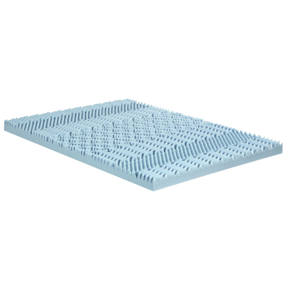 Giselle Bedding Memory Foam Mattress Topper 7-Zone 8cm Double-Mattress Toppers-PEROZ Accessories