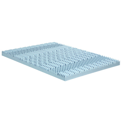 Giselle Bedding Memory Foam Mattress Topper 7-Zone 8cm King-Mattress Toppers-PEROZ Accessories