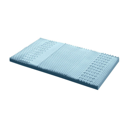 Giselle Memory Foam Mattress Topper 7-Zone 8cm King Single-Furniture &gt; Mattresses &gt; Mattress Toppers-PEROZ Accessories