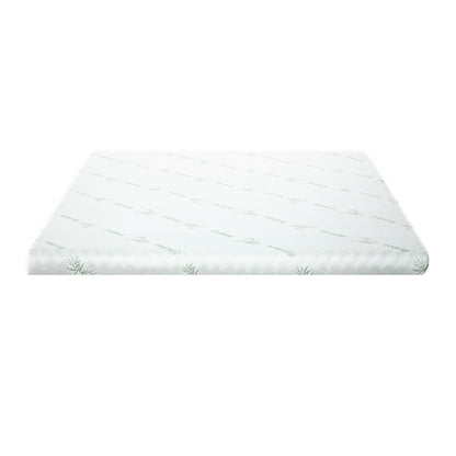 Giselle Bedding Memory Foam Mattress Topper Cool Gel Bed Mat Bamboo 10cm Single-Furniture &gt; Mattresses &gt; Mattress Toppers-PEROZ Accessories