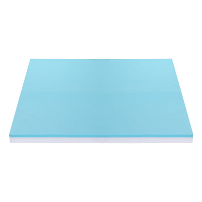Giselle 8cm Memory Foam Mattress Topper Gel Dual Layer Foam Bamboo Queen-Furniture &gt; Mattresses &gt; Mattress Toppers-PEROZ Accessories