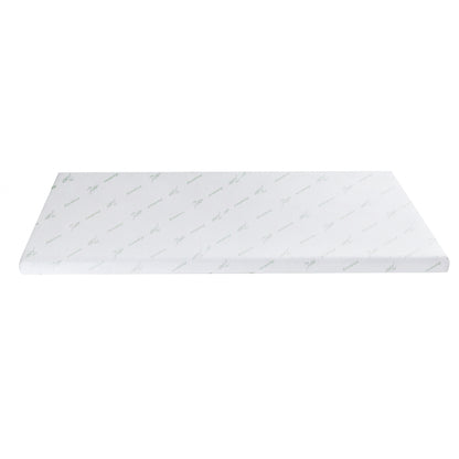 Giselle 8cm Memory Foam Mattress Topper Gel Egg Crate Foam Bamboo Double-Furniture > Mattresses > Mattress Toppers-PEROZ Accessories
