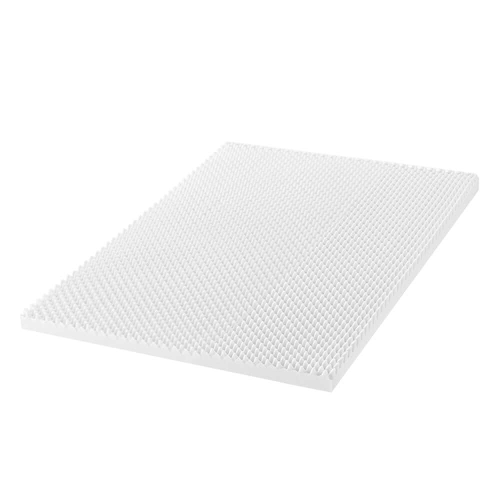 Giselle Bedding Memory Foam Mattress Topper Egg Crate 5cm King Single-Furniture &gt; Mattresses &gt; Mattress Toppers-PEROZ Accessories