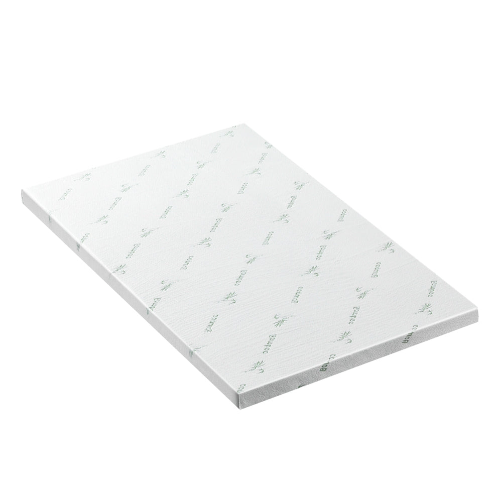 Giselle Bedding Memory Foam Mattress Topper Ventilated Cool Gel 5cm Single-Furniture > Mattresses > Mattress Toppers-PEROZ Accessories