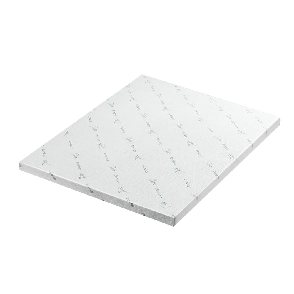 Giselle Bedding Memory Foam Mattress Topper Ventilated Cool Gel 8cm King-Furniture > Mattresses > Mattress Toppers-PEROZ Accessories