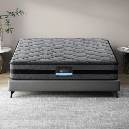 Giselle Bedding 22cm Mattress Medium Firm Queen-Mattresses-PEROZ Accessories
