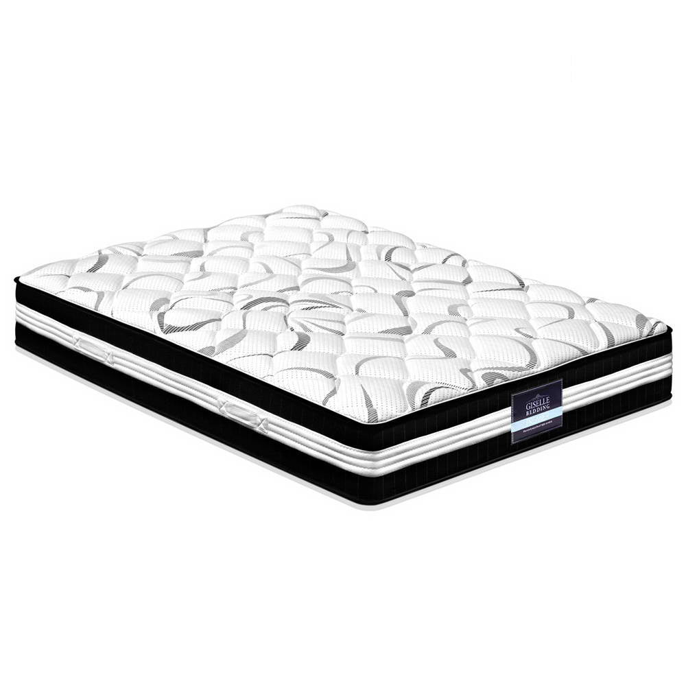 Giselle Bedding 30cm Mattress Medium Firm Double-Mattresses-PEROZ Accessories