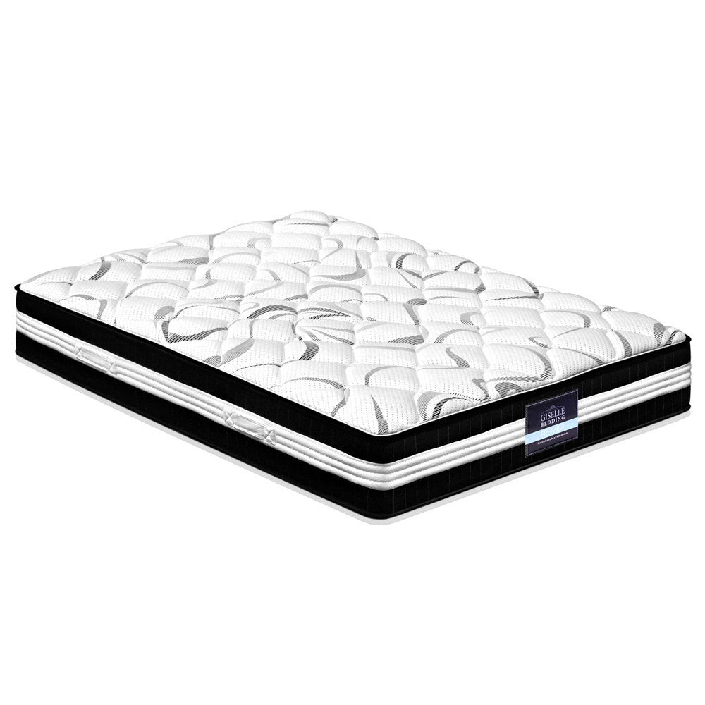 Giselle Bedding 30cm Mattress Medium Firm Queen-Mattresses-PEROZ Accessories