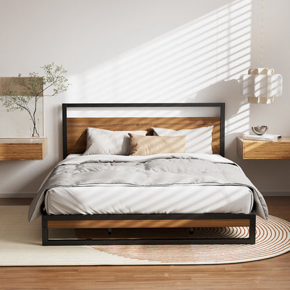 Artiss Bed Frame King Size Metal Bed Frame DANE-Bed Frames-PEROZ Accessories