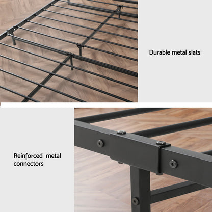 Artiss Bed Frame King Size Metal Bed Frame DANE-Bed Frames-PEROZ Accessories