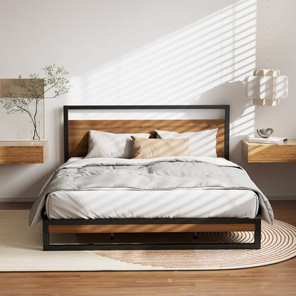 Artiss Bed Frame Queen Size Metal Bed Frame DANE-Bed Frames-PEROZ Accessories