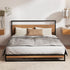 Artiss Bed Frame Queen Size Metal Frame DANE with Mattress-Furniture > Bedroom > Beds & Bed Frames-PEROZ Accessories