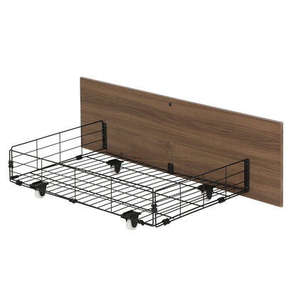 Artiss 2x Bed Frame Storage Drawers Trundle Black-Furniture &gt; Bedroom-PEROZ Accessories