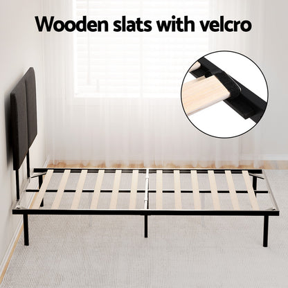 Artiss Bed Frame King Single Size Metal Frame NOR-Furniture &gt; Bedroom-PEROZ Accessories