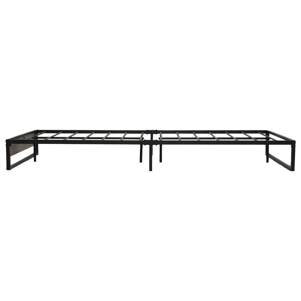 Artiss Bed Frame Metal Frame Bed Base OSLO - Double-Bed Frames-PEROZ Accessories