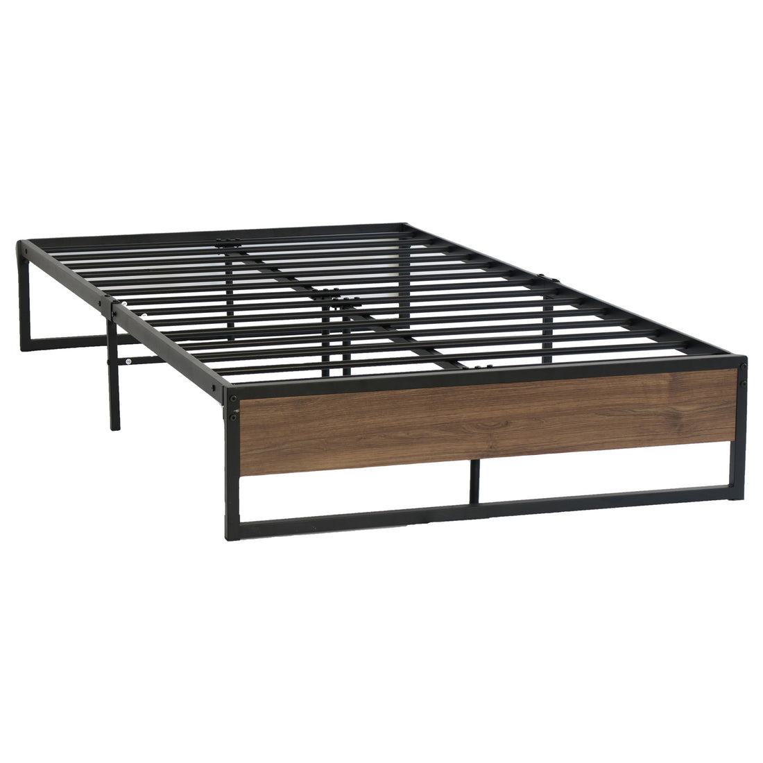 Artiss Bed Frame Metal Frame Bed Base OSLO - King Single-Furniture &gt; Bedroom-PEROZ Accessories
