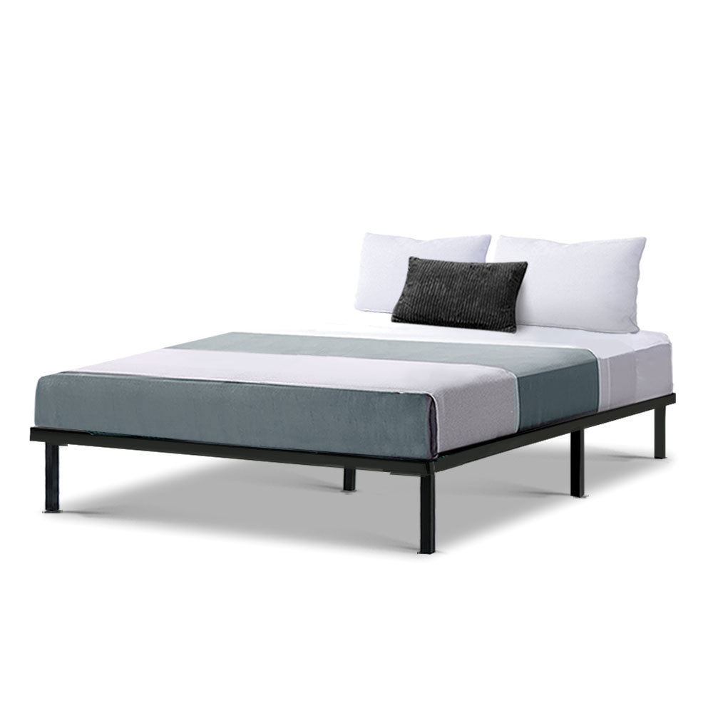 Artiss Bed Frame Double Size Metal Frame TED-Bed Frames-PEROZ Accessories