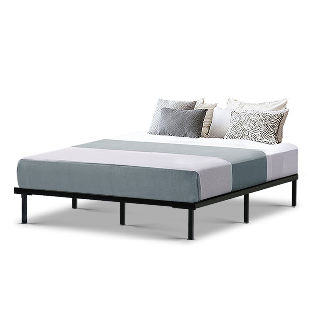 Artiss Bed Frame Queen Size Metal Frame TED-Bed Frames-PEROZ Accessories