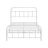 Oikiture Bed Frame Metal King Single Bed Platform White-Metal Bed Frames-PEROZ Accessories