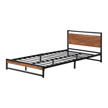 Oikiture Metal Bed Frame King Single Size Beds Base Platform Wood-Metal Bed Frames-PEROZ Accessories