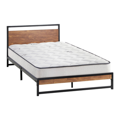 Oikiture Metal Bed Frame King Single Beds Platform with Mattress-Bed Frame-PEROZ Accessories