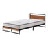 Oikiture Metal Bed Frame King Single Beds Platform with Mattress-Bed Frame-PEROZ Accessories