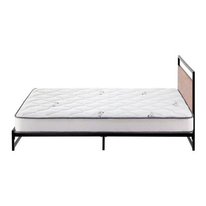 Oikiture Metal Bed Frame King Single Beds Platform with Mattress-Bed Frame-PEROZ Accessories
