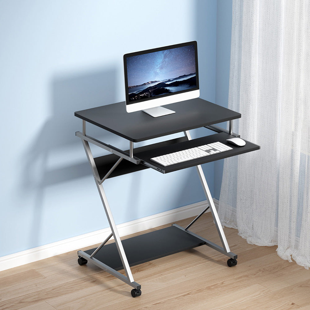 Artiss Computer Desk Keyboard Tray Shelf Black 60CM-Furniture &gt; Office-PEROZ Accessories