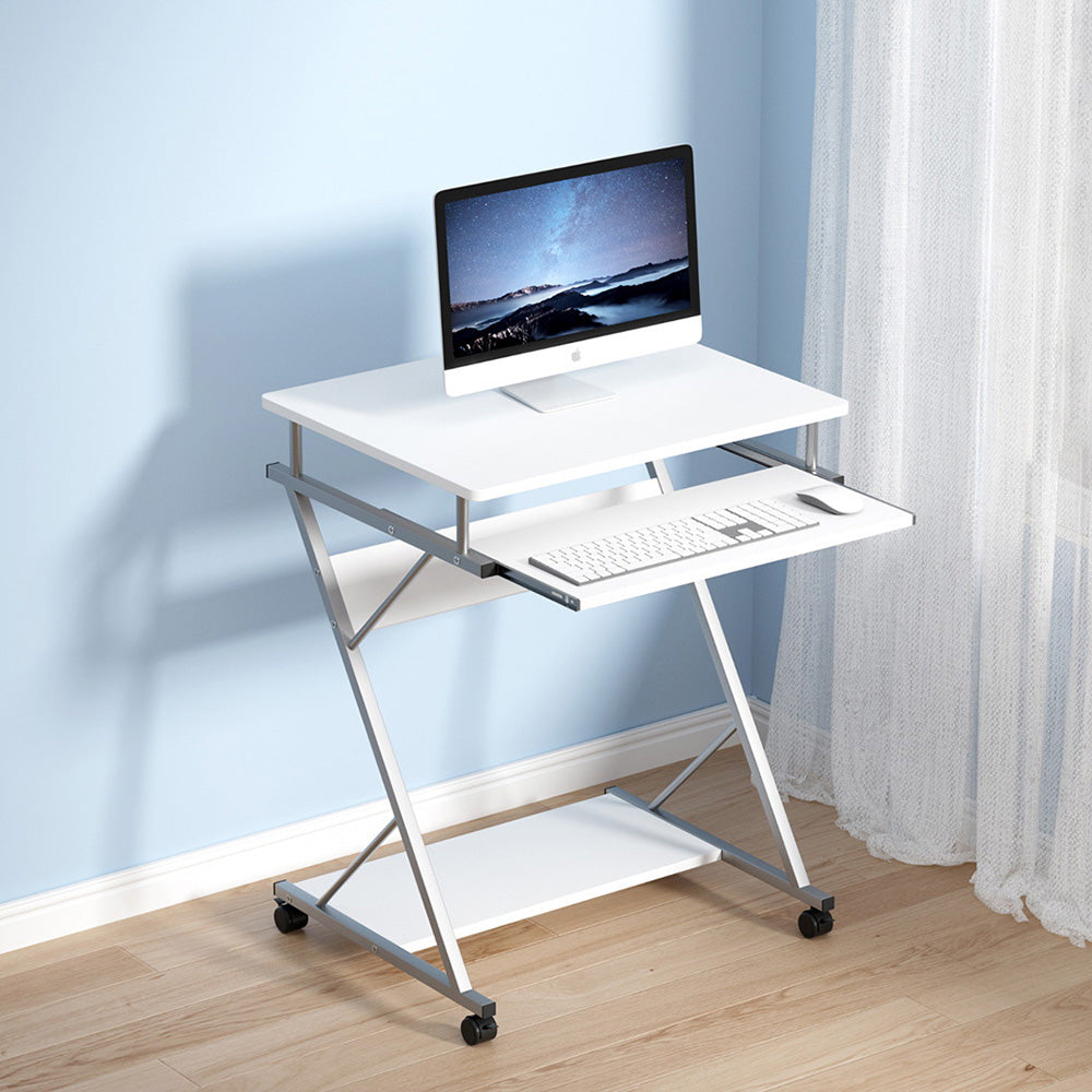 Artiss Computer Desk Keyboard Tray Shelf White 60CM-Furniture &gt; Office-PEROZ Accessories