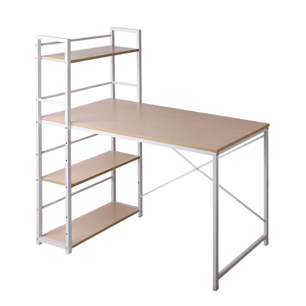 Artiss Computer Desk Shelf Oak 120CM-Furniture &gt; Office-PEROZ Accessories