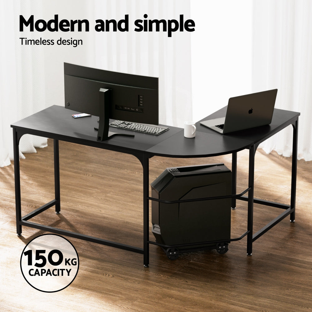 Artiss Computer Desk L-Shape Study Desks Ergonomic Office Chair Mesh Chairs-Furniture &gt; Office &gt; Desks-PEROZ Accessories