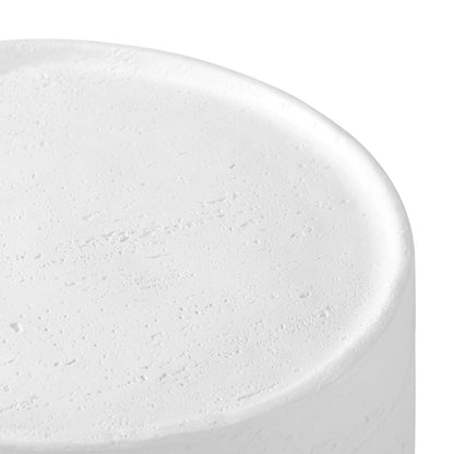 Oikiture Side Table Outdoor Stool Terrazzo Concrete-BedSide Tabless-PEROZ Accessories
