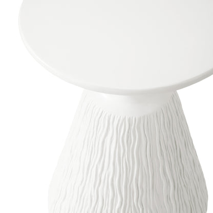 Oikiture Side Table Terrazzo Indoor Outdoor-BedSide Tabless-PEROZ Accessories