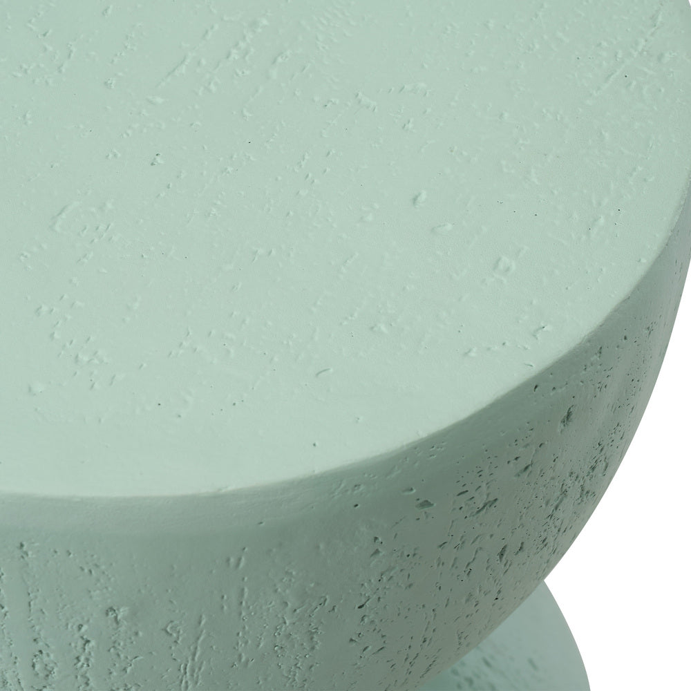 Oikiture Side Table Coffee Tables Stand Stone Green-Side Tables-PEROZ Accessories