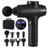 Everfit Massage Gun 30 Speed 8 Heads Vibration Muscle Massager Chargeable Black-Health & Beauty > Massage & Relaxation > Massagers-PEROZ Accessories