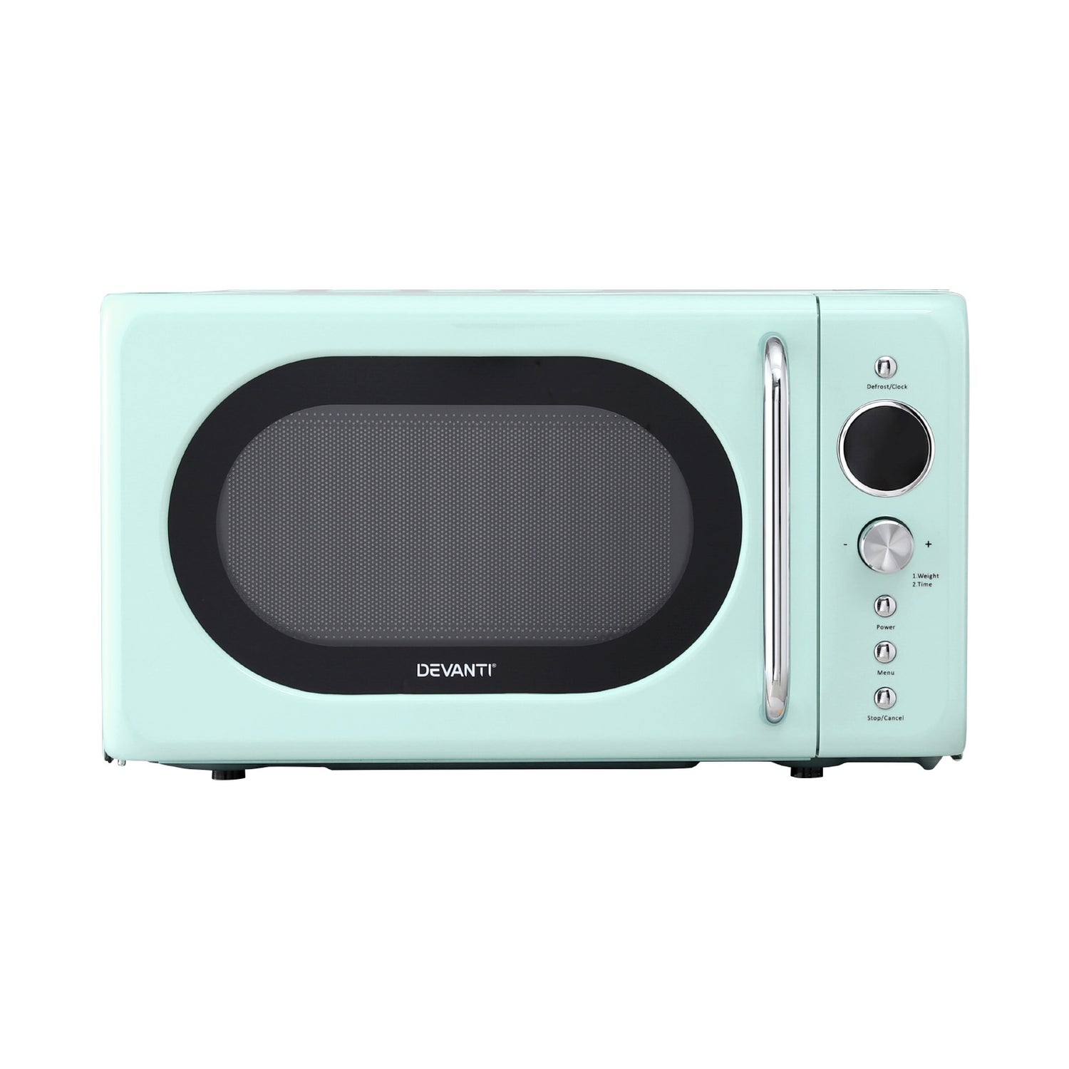 Devanti 20L Microwave Oven 700W Green-Appliances > Kitchen Appliances > Microwave Ovens-PEROZ Accessories