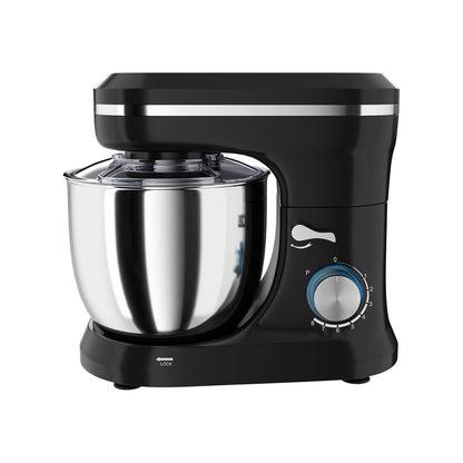 Devanti 3in1 Stand Mixer 8 Speed 5L Mix Master 400W Black-Appliances &gt; Kitchen Appliances-PEROZ Accessories