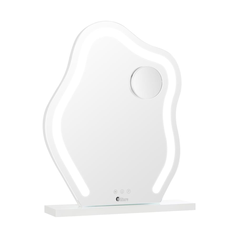 Oikiture Bluetooth Hollywood Makeup Mirror LED 45x58cm-Makeup Mirrors-PEROZ Accessories