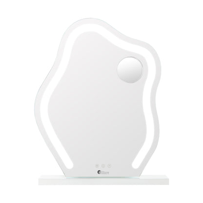 Oikiture Bluetooth Hollywood Makeup Mirror LED 45x58cm-Makeup Mirrors-PEROZ Accessories