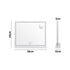Oikiture Bluetooth Makeup Mirror Crystal LED 58x49cm-Makeup Mirrors-PEROZ Accessories
