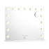 Oikiture Bluetooth Hollywood Makeup Mirror LED 60x52cm-Makeup Mirrors-PEROZ Accessories