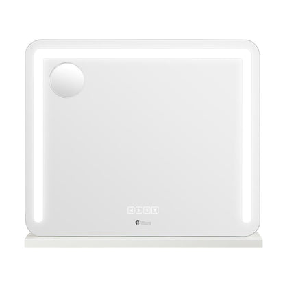 Oikiture Bluetooth Hollywood LED Makeup Mirror 60x52cm-Makeup Mirrors-PEROZ Accessories