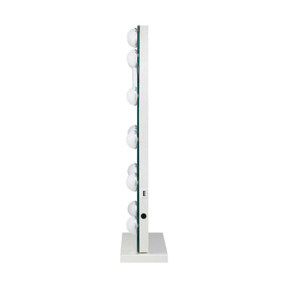 Oikiture LED Arched Makeup Mirror Bluetooth 61x43cm-Makeup Mirrors-PEROZ Accessories