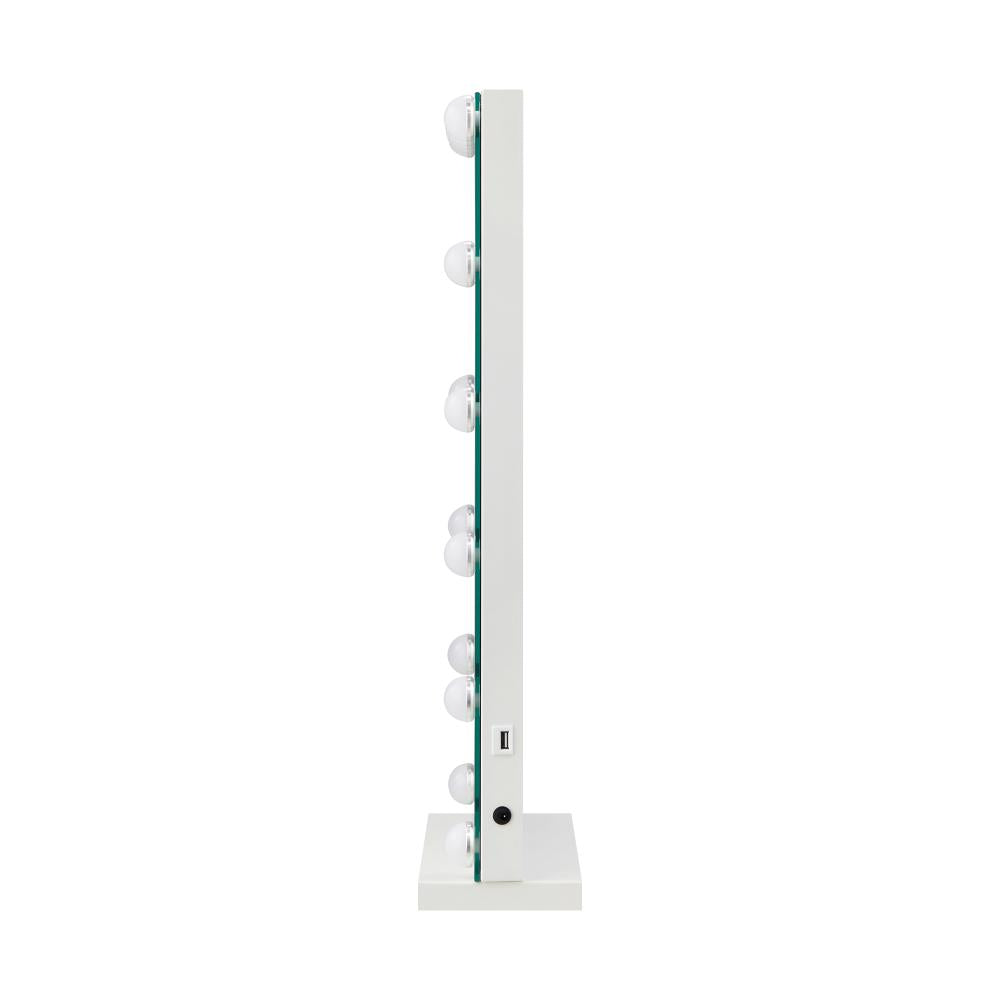 Oikiture LED Makeup Mirror Bluetooth Hollywood 61x43cm-Makeup Mirrors-PEROZ Accessories