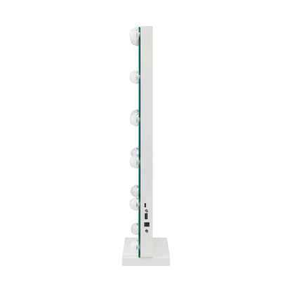 Oikiture LED Makeup Mirror Bluetooth Hollywood 61x43cm-Makeup Mirrors-PEROZ Accessories