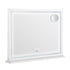 Oikiture Bluetooth Makeup Mirror Crystal LED 80x62cm-Makeup Mirrors-PEROZ Accessories