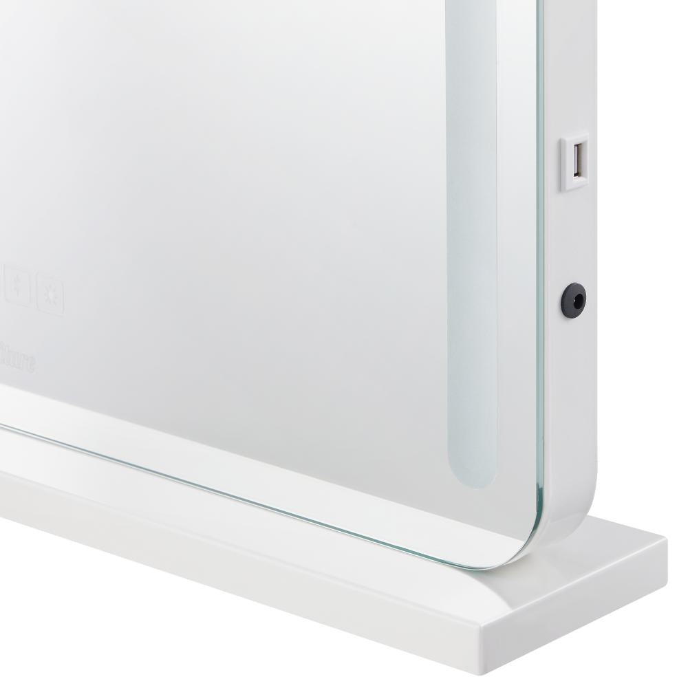 Oikiture Bluetooth Hollywood LED Makeup Mirror 80x62cm-Makeup Mirrors-PEROZ Accessories