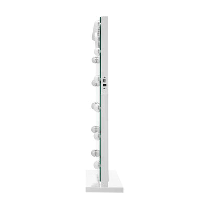 Oikiture Makeup Mirrors LED Bluetooth Rotatable 80x65cm-Makeup Mirrors-PEROZ Accessories