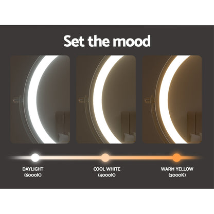 Embellir Extendable Makeup Mirror 10X Magnifying Double-Sided Bathroom Silver-Makeup Mirrors-PEROZ Accessories